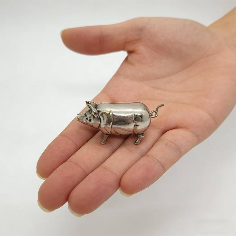 (Ce14)Antique Pig Mini Tape Me - Tape Measure recension och pris