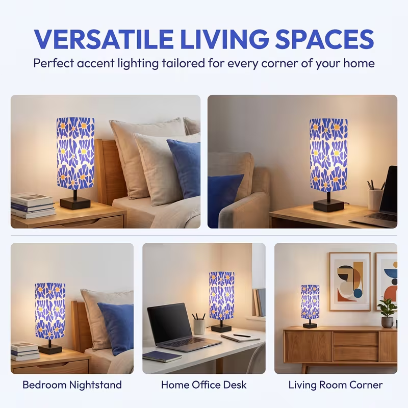 Modern Colorful Floral Table L - Light Switch recension och pris