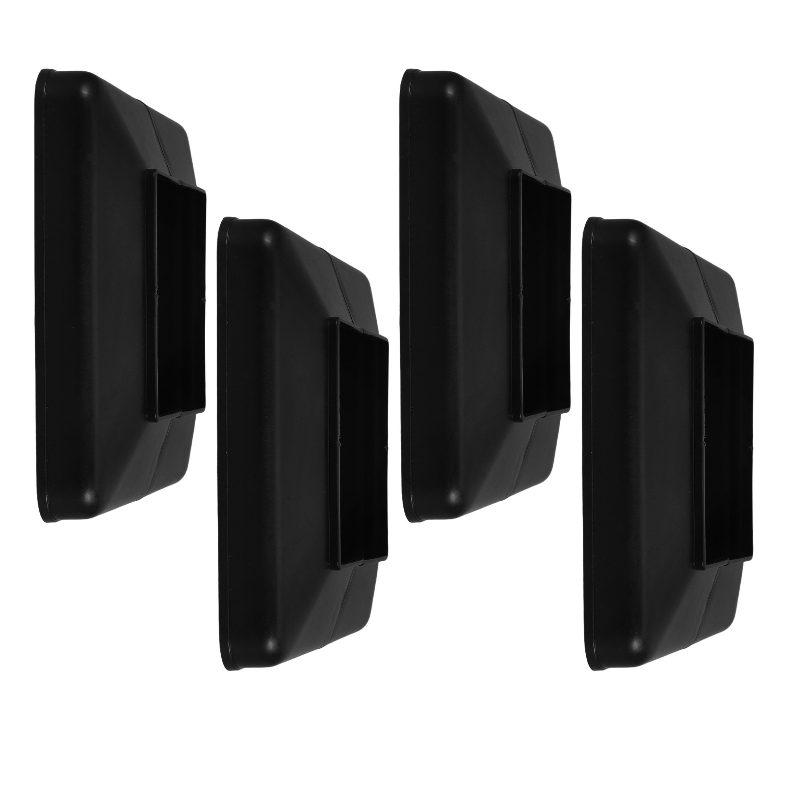 4Pcs Black Deck Post Base Cove - Home Improvement Fence recension och pris