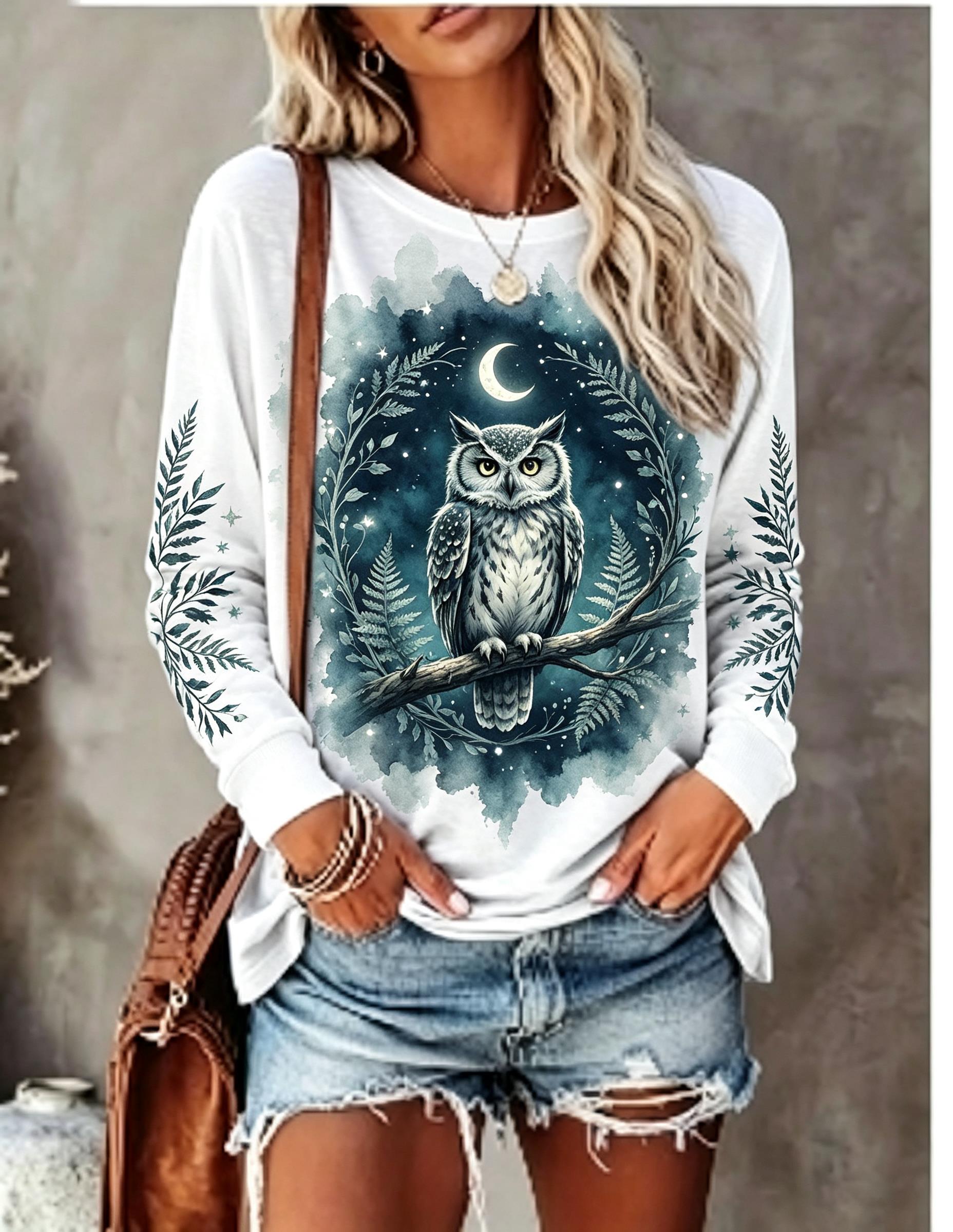 Women Long Sleeve T Shirt Howl - Wallpaper recension och pris